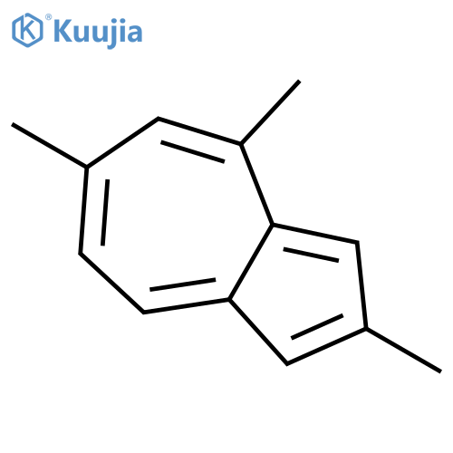 Azulene, 2,4,6-trimethyl- structure