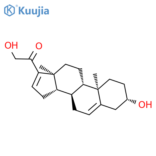 Pregna-5,16-dien-20-one, 3,21-dihydroxy-, (3b)- structure