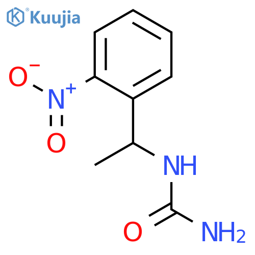 1-(1-(2-nitrophenyl)ethyl)urea structure