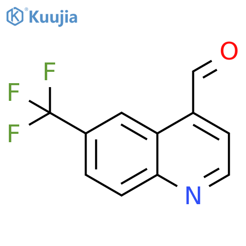 6-(Trifluoromethyl)quinoline-4-carbaldehyde structure