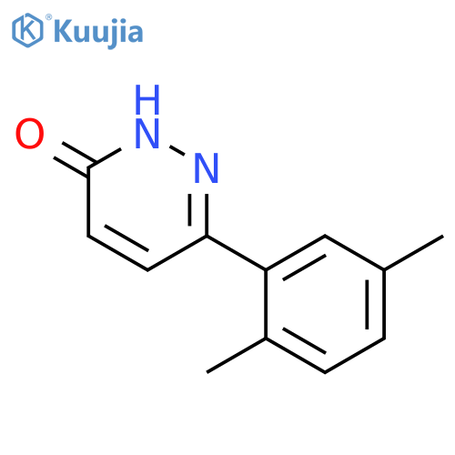 6-(2,5-dimethylphenyl)pyridazin-3(2H)-one structure