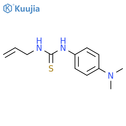 1-[4-(dimethylamino)phenyl]-3-prop-2-en-1-ylthiourea structure