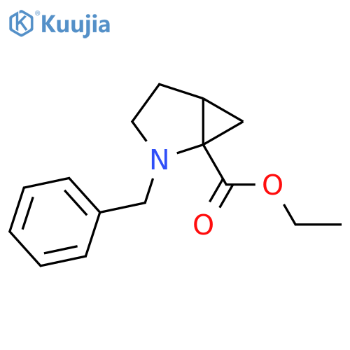 Ethyl 2-benzyl-2-azabicyclo[3.1.0]hexane-1-carboxylate structure
