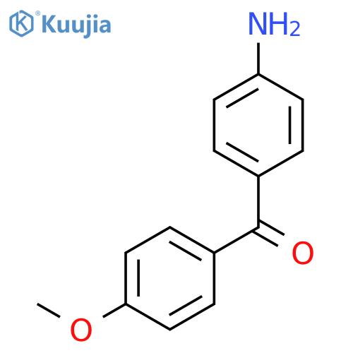 (4-Aminophenyl)(4-methoxyphenyl)methanone structure