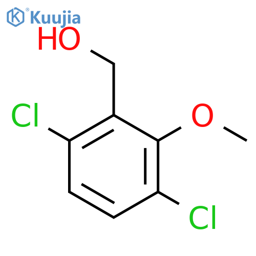 3,6-Dichloro-2-methoxybenzyl alcohol structure