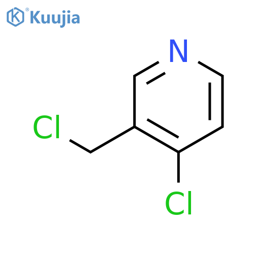 4-chloro-3-(chloromethyl)pyridine structure