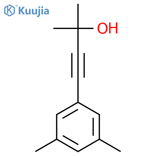 4-(3,5-Dimethylphenyl)-2-methylbut-3-yn-2-ol structure