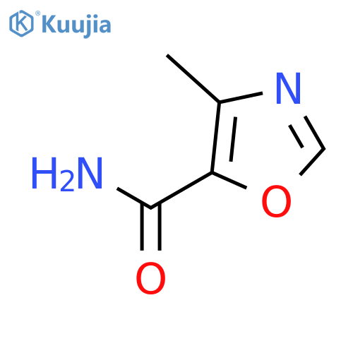 5-Oxazolecarboxamide,4-methyl- structure