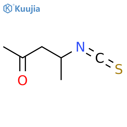 4-Isothiocyanatopentan-2-one structure