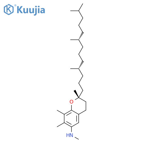2H-1-Benzopyran-6-amine,3,4-dihydro-N,2,7,8-tetramethyl-2-(4,8,12-trimethyltridecyl)-,[2R-[2R*(4R*,8R*)]]- (9CI) structure