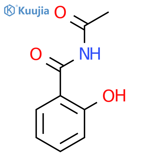 N-Acetyl-2-hydroxybenzamide structure