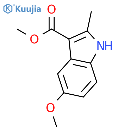 methyl 5-methoxy-2-methyl-1H-indole-3-carboxylate structure