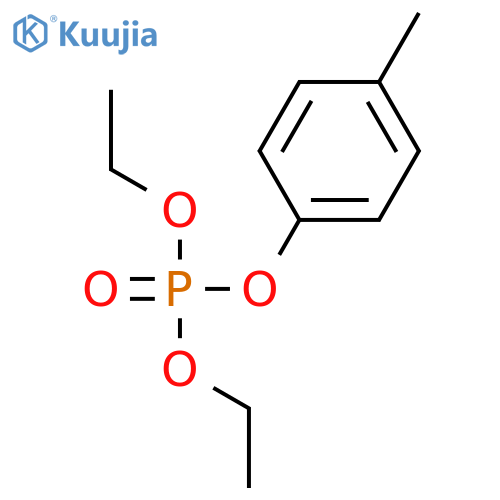 PHOSPHORIC ACID, DIETHYL 4-METHYLPHENYL ESTER structure