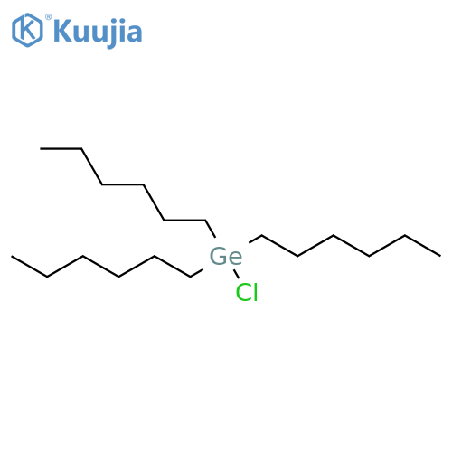 Germane, chlorotrihexyl- structure