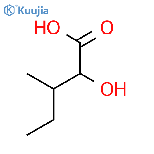 2-Hydroxy-3-methylpentanoic Acid (Mixture of Diastereomers) structure