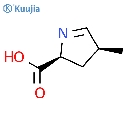 2H-PYRROLE-2-CARBOXYLIC ACID, 3,4-DIHYDRO-4-METHYL-, (2S,4S)- structure