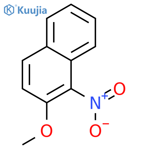 2-methoxy-1-nitronaphthalene structure
