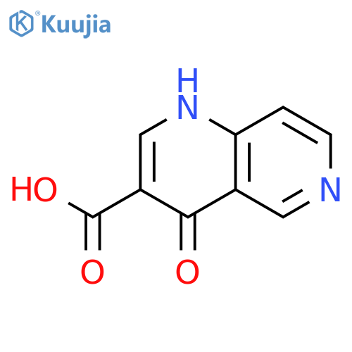 4-oxo-1,4-dihydro-1,6-naphthyridine-3-carboxylic Acid structure