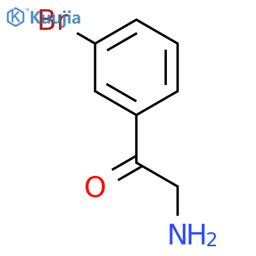 2-amino-1-(3-bromophenyl)ethan-1-one structure