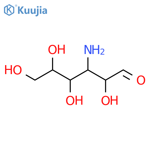 D-Glucose, 3-amino-3-deoxy- structure