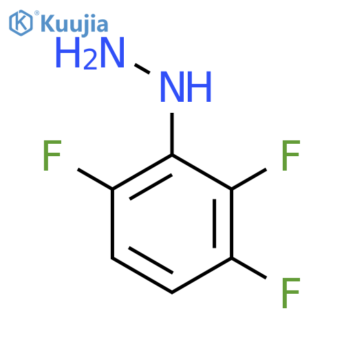 Hydrazine,(2,3,6-trifluorophenyl)- structure