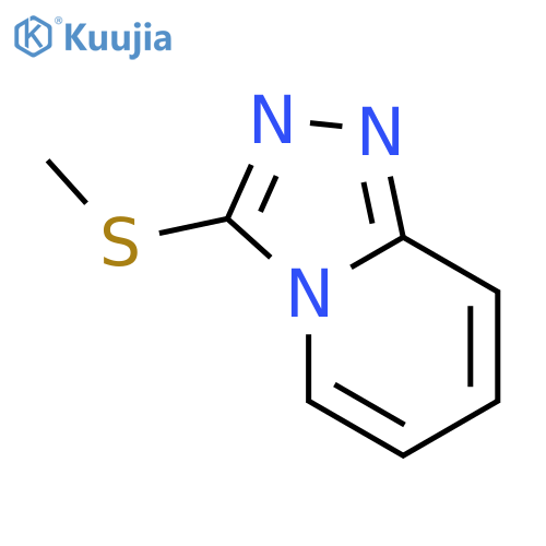 1,2,4-Triazolo[4,3-a]pyridine,3-(methylthio)- structure