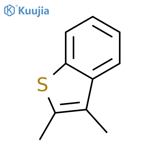 2,3-dimethylbenzothiophene structure