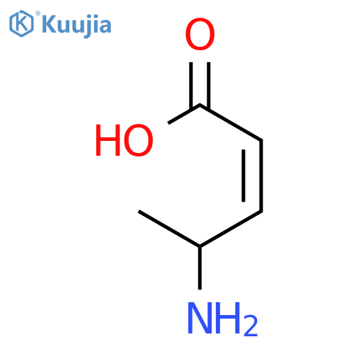 4-Aminopent-2-enoic acid structure