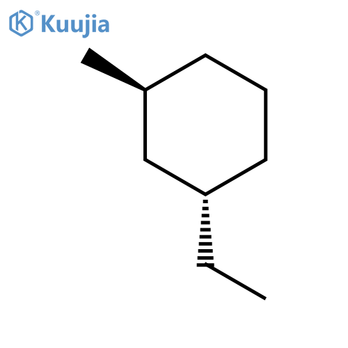 trans-1-Ethyl-3-methylcyclohexane structure