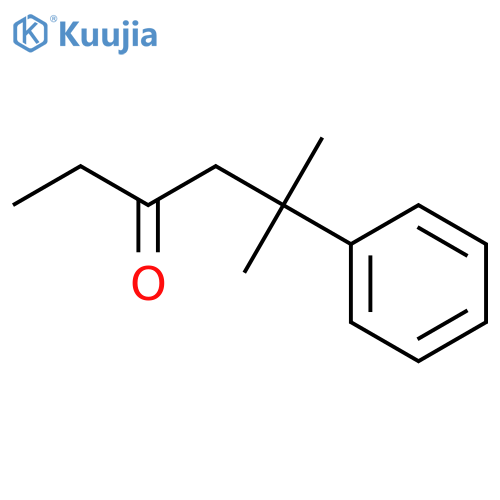 5-phenyl-5-methyl hexanone-3 structure