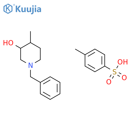 1-benzyl-4-methylpiperidin-3-ol 4-methylbenzenesulfonate structure