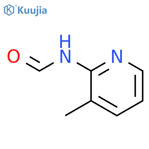 N-(3-Methyl-2-pyridyl)formamide structure