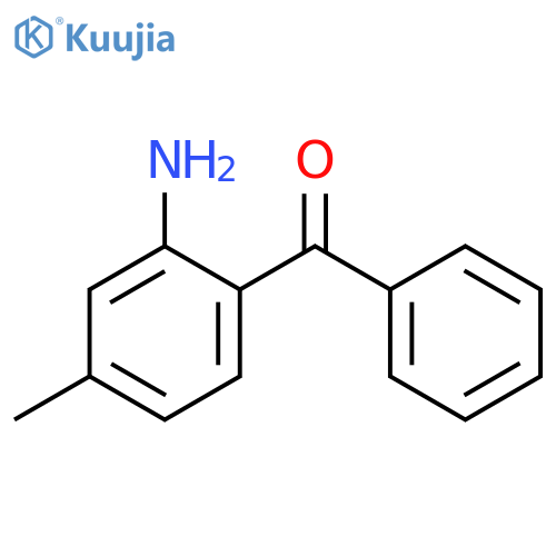 2-Amino-4-methyl-benzophenone structure