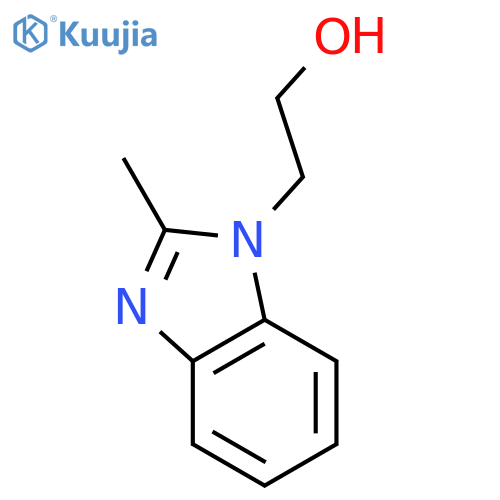 2-(2-methyl-1H-1,3-benzodiazol-1-yl)ethan-1-ol structure