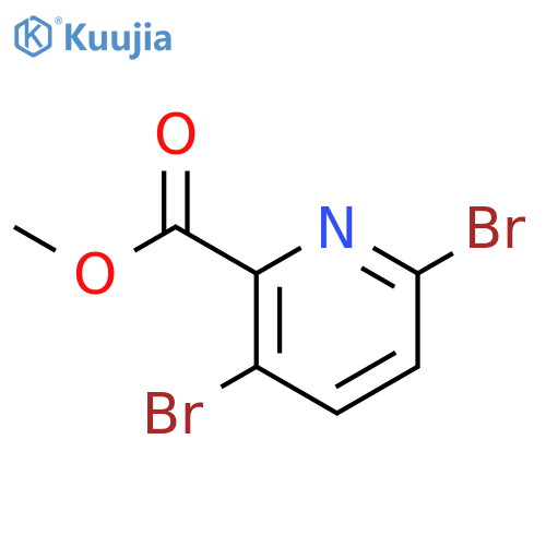 Methyl 3,6-dibromopicolinate structure