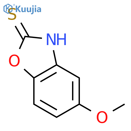 5-Methoxy-1,3-benzoxazole-2-thiol structure