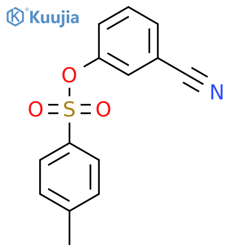 3-Cyanophenyl 4-methylbenzene-1-sulfonate structure