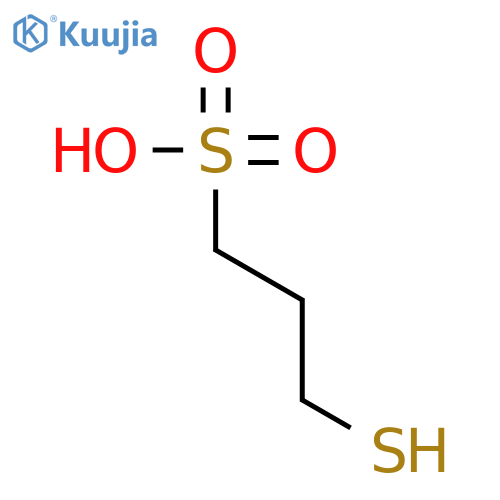 3-mercaptopropanesulphonic acid structure