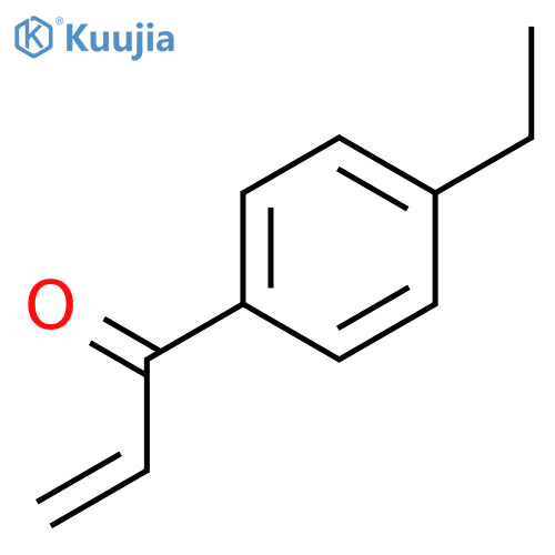 1-(4-ethylphenyl)prop-2-en-1-one structure