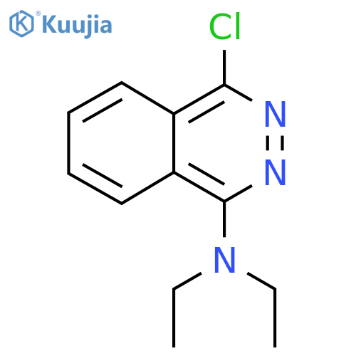 4-Chloro-N,N-diethylphthalazin-1-amine structure