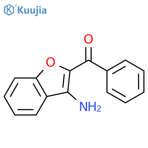 2-Benzoyl-1-benzofuran-3-amine structure