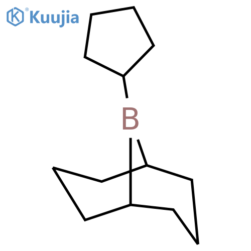 9-Borabicyclo[3.3.1]nonane, 9-cyclopentyl- structure