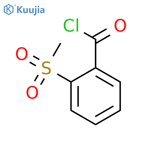 2-(Methylsulfonyl)-benzoyl Chloride structure