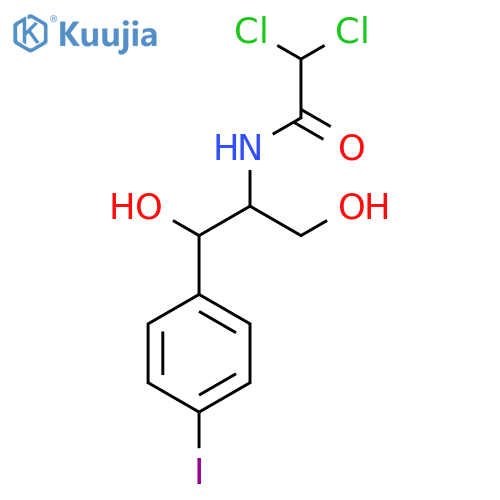 P-Iodoamphenicol structure