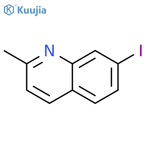 Quinoline, 7-iodo-2-methyl- structure