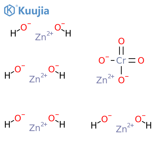 Pentazinc chromate octahydroxide structure