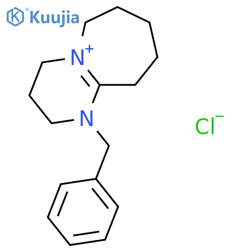 1-benzyl-2,3,4,6,7,8,9,10-octahydropyrimido[1,2-a]azepinium chloride structure