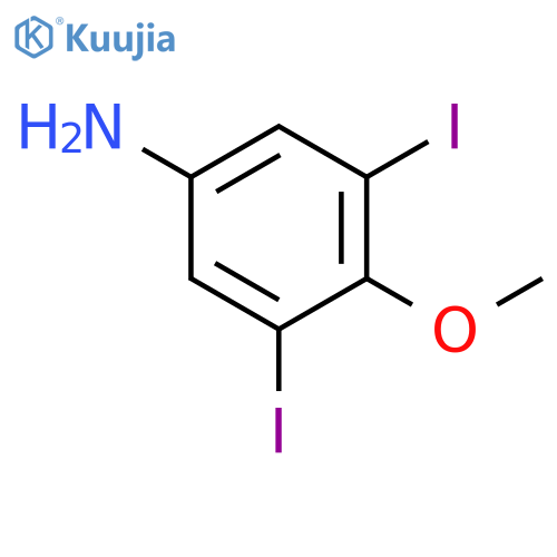 3,5-diiodo-4-methoxyaniline structure