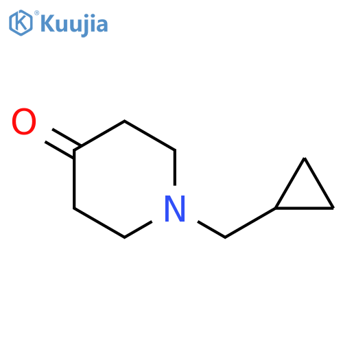 1-(Cyclopropylmethyl)piperidin-4-one structure