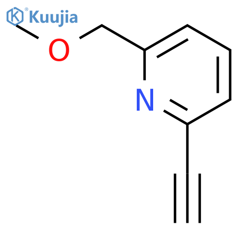 2-ethynyl-6-(methoxymethyl)-Pyridine structure